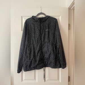 COLUMBIA Jacket Windbreaker Full Zip Size L